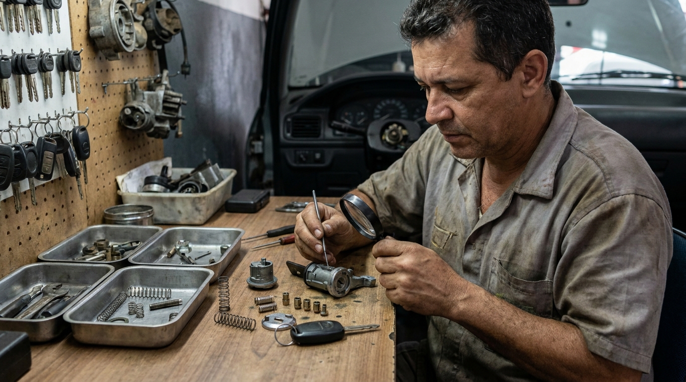 Reparo de Fechadura Automotiva em Contagem‑MG